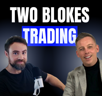Cesar Barriga & Jonathan Farrelly Two Blokes Trading Podcast